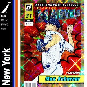 New York Mets (Max Scherzer) - BSBL [18_MS1]